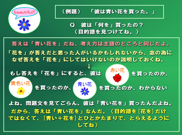 �ړI��������ĂˁB